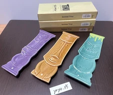 Tiki Collectibles by SHAG Ceramic Incense Holder Set of 3 Josh Agle Art 2006