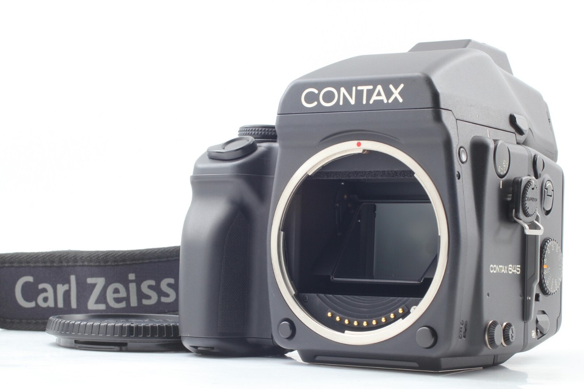 CONTAX 645 Medium Format Camera Body AE Finder MFB-1A 120/220 Film