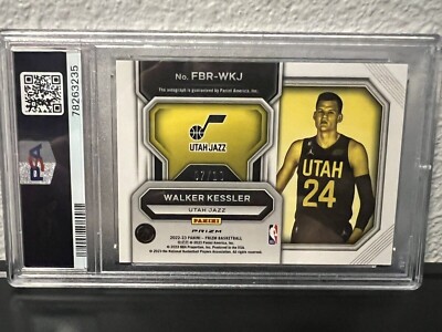 ウォーカー・ケスラー　PRIZM AUTO PSA10 NBAカード ウォーカー・ケスラーPRIZM AUTO PSA10 NBAカード