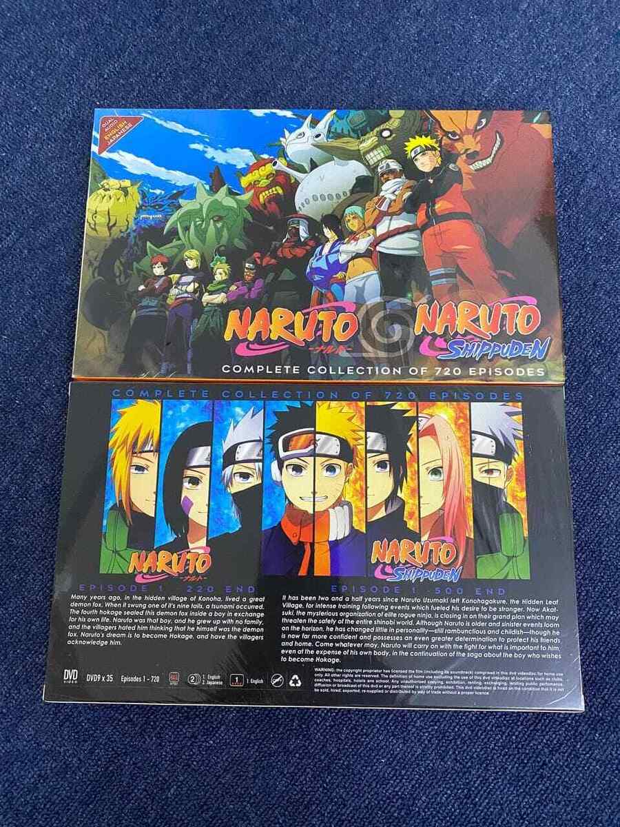 ENGLISH DUB Anime DVD Naruto Shippuden Complete Series Vol.1-720