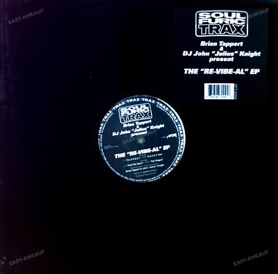 Brian Tappert & DJ John Julius Knight - The - Re-Vibe-Al - EP Maxi (VG+) '