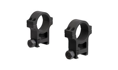 Trijicon AccuPoint 30mm Extra High Picatinny Steel Rings Matte Black (TR109)