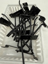 SLATWALL 6" BLACK PEG HOOKS LOT OF 14 PCS