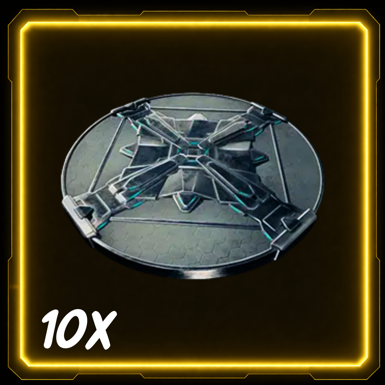 ARK-Survival-Ascended-TEK-Structures-TEK-Small-Teleporter-PvE-Official-BusyBee