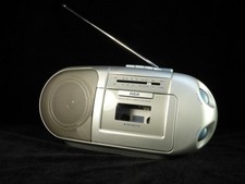 RCA RP7702S Portable Cassette Recorder Player AM/FM Radio - As Is