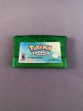 Pok mon: Emerald Version Game Boy Advance New Battery, Great Condition Authentic