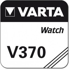 5x Varta Watch Watch Cell Button Cell SR920W V370 Silver Oxide 30mAh 1.55V