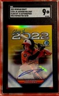 2022 Bowman Chrome Class 2022 Jackson Holliday Gold Ref Auto RC SP/50 SGC MINT 9