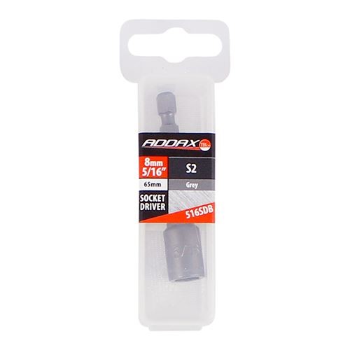 TIMCO Magnetic Socket Driver - S2 1/4 x 65 Pack 1