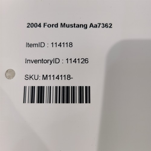 99-04 Mustang Coupe A Pillar Trim A-Pillar Exterior Trim Rh Lh Aa7362 - Picture 16 of 16