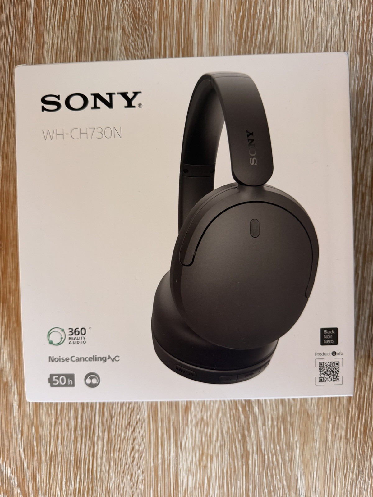 Sony WH-CH730N Wireless Noise Cancelling Over Ear Headphones