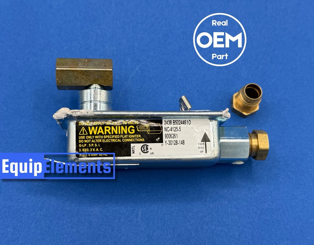 812107 Genuine WOLF Oven Safety Valve Kit With Flex Tube | NEW OEM