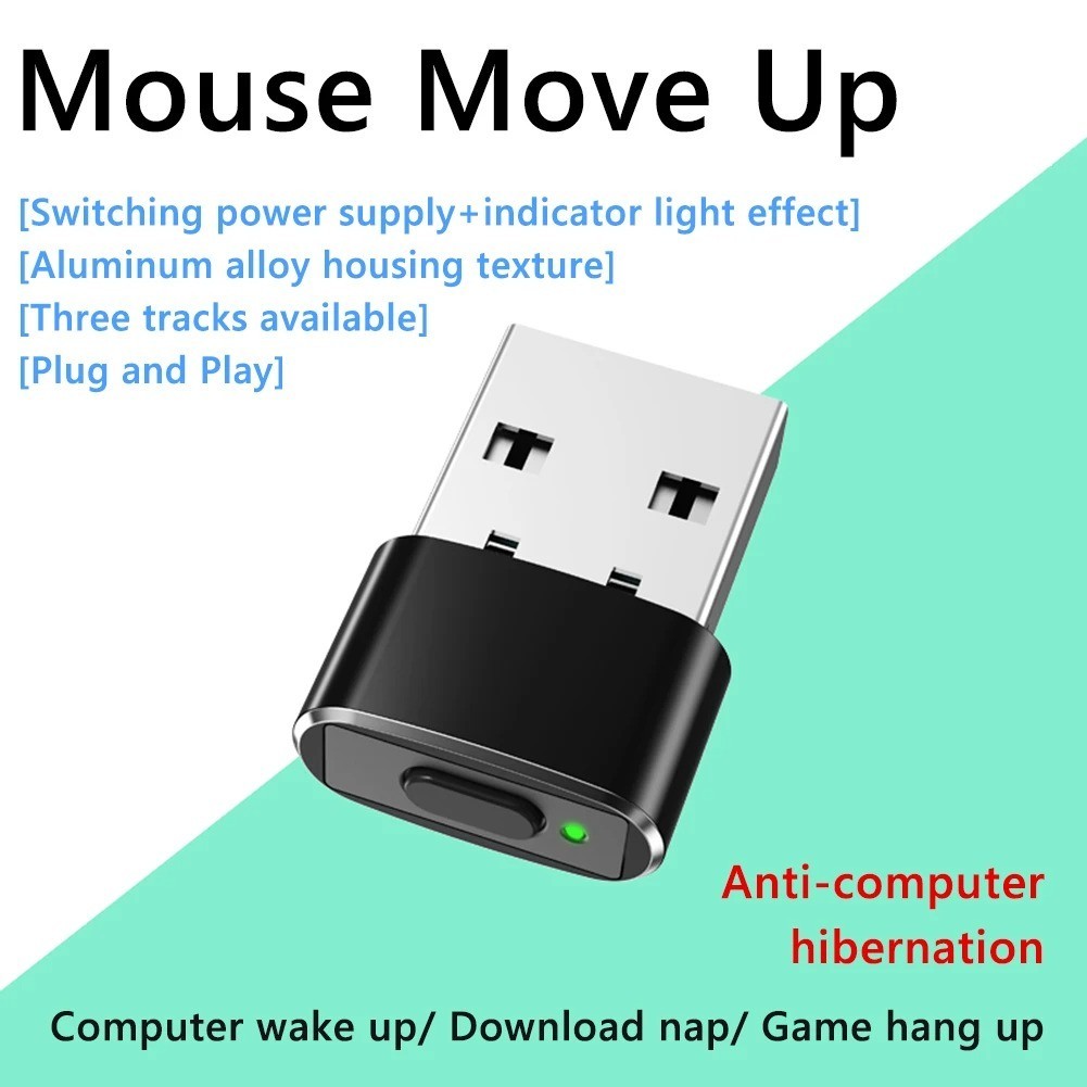 USB Mouse Jiggler with ON/OFF Switch for PC - Undetectable, Anti-Sleep image 7