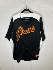 San Francisco Giants Jersey Mens 2XL Black MLB Baseball Majestic Cool Base