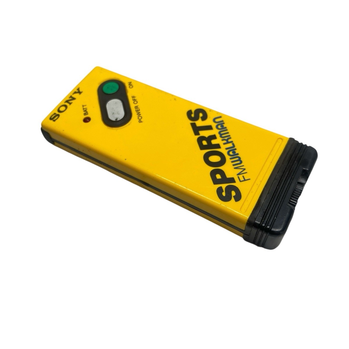 SONY SPORTS FM WALKMAN SRF-6 FMウォークマン Sony Sports FM Walkman Radio SRF-5 Yellow Tested Headphones Works