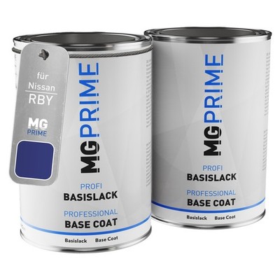 Autolack Set Dose für Nissan RBY Kaspian Blue Caspian Blue Metallic 2,0L