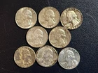 8 SILVER WASHINGTON QUARTERS
