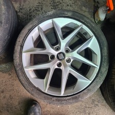 SET OF SEAT LEON FR 2013- 2020 18” ALLOY WHEEL WITHOUT TYRE 5F0601025F
