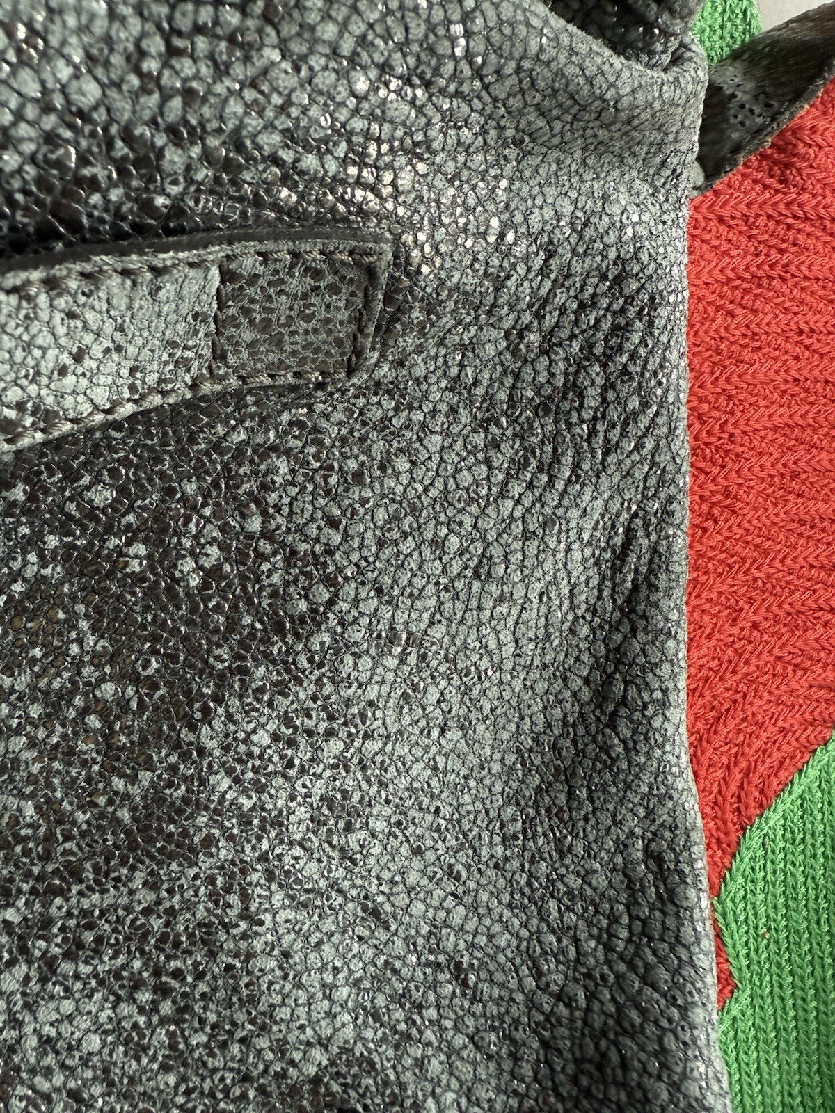 Borsa a tracolla YSL Yves Saint Laurent Besace argento