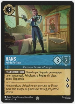 Lorcana Disney Set 9 Legends Ita Italian Trading Card Game Card Game Fabled