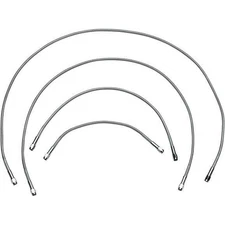 Drag Specialties DS098818 Universal Stainless Steel Brake Line - 18in.