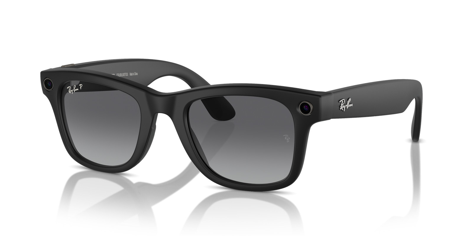 Ray-Ban Meta Wayfarer Sunglasses - Graphite RW4006 - 50mm - PRE-OWNED