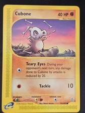 Pokemon TCG Cubone 72 Aquapolis Mint Near Mint (non-holo) on eBay
