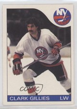 1985-86 O-Pee-Chee Clark Gillies #81 HOF 0m8e