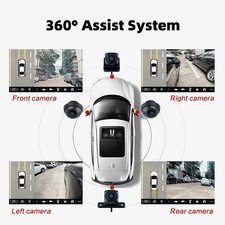 Car AHD 1080P 360 View System Panoramic View Parking Camera Set For Android