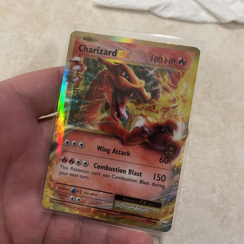 2016 Pokemon TCG Charizard EX 12/108 XY Evolutions Holo LP