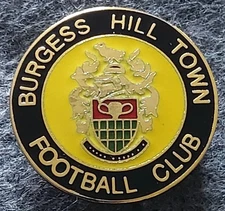 Burgess Hill Town FC Enamel Badge (By Terry's Badges) - W.SUSSEX 