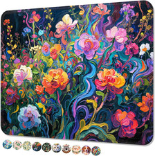 Mouse Pad, Square Cute Mouse Pad 10 x 8 Inch Waterproof Premium-Textured