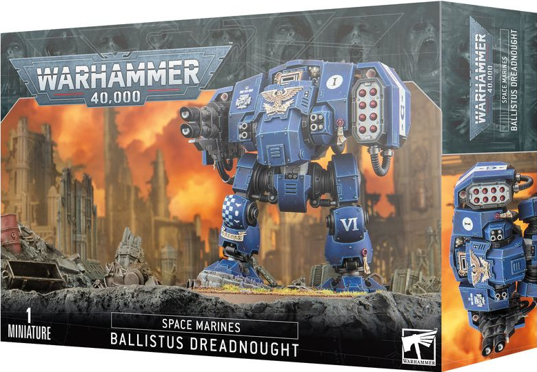 Ballistus Dreadnought Space Marines kit modélisme à peindre Warhammer 40.000