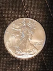 2021 $1 American Silver Eagle (1) Bullion Coin Type 2, From Mint Tube FREE SHIP!