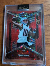 2024 Wild Card Drake Maye 3/10 Alumination RC Rookie #BC-DM Patriots - Encased 