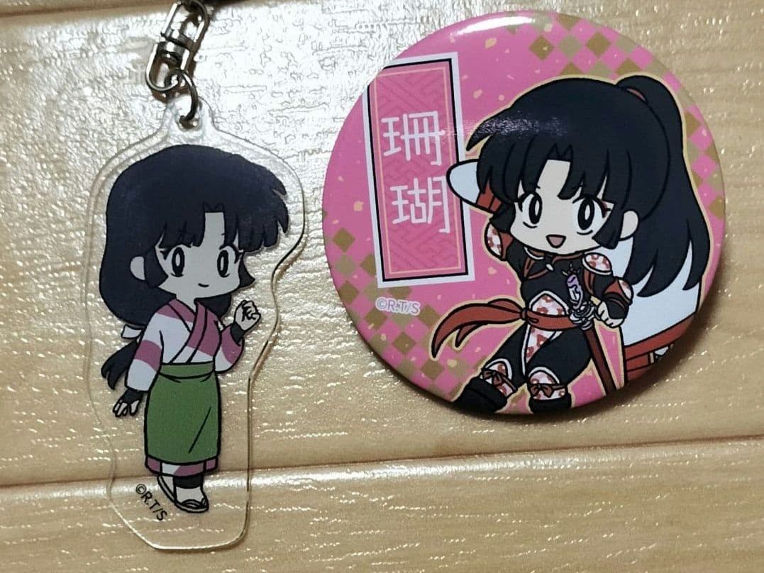 Inuyasha Sango Acrylic Can Badge Set Collectible Gundam Character Japan