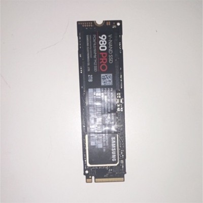 Samsung 980 PRO 2TB M.2 2280 NVMe PCIe Internal SSD Black MZ-V8P2T0 PCI Express