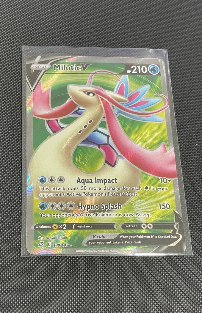 Milotic V (Full Art) 179/192 Swsh02: Rebel Clash Holo