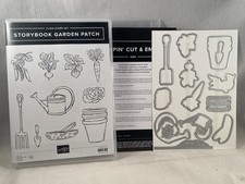 STORYBOOK GARDEN PATCH Stamp Set Dies Stampin Up Vegetables Water Can 2602