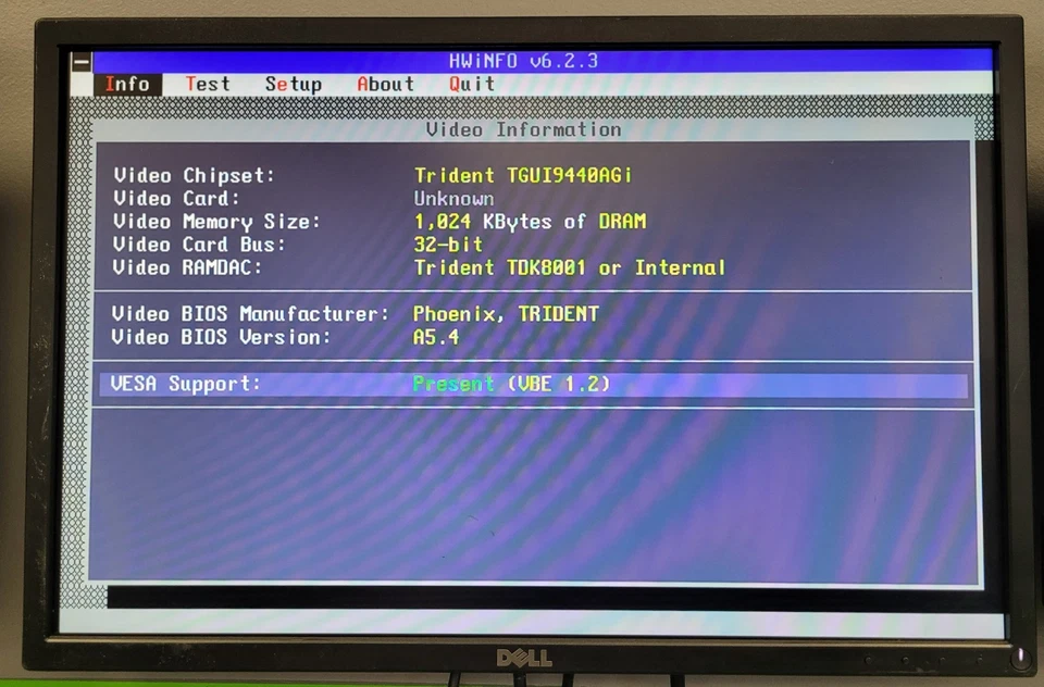 Vintage Trident TGUI9440AGi PCI Video Card 1MB - Image 4 of 4