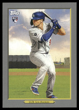 Gavin Lux 2020 Topps Update Turkey Red Rookie Card RC #TR-8 Los Angeles Dodgers. rookie card picture