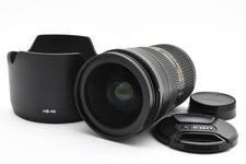 Nikon AF-S NIKKOR 24-70mm f/2.8G ED lens hood and cap included in perfect wor