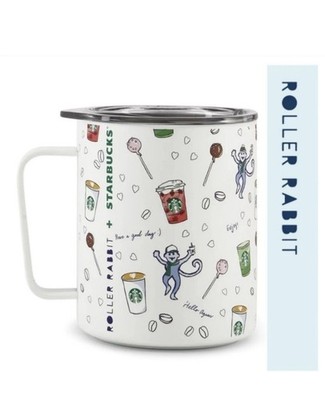 Roller Rabbit X Starbucks Coffeehouse Bonanza Edelstahl Miir Camp Becher