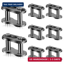 8 Pcs 420 Chain Master Roller Connector Links Chain Master Link Motorcycle Pocke