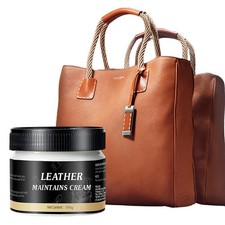 Leather Cleaner Conditioning Cream Leather Repair Balm Restore Cleaner Bag Sofa