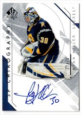 2006-07 SP Authentic Chirography Ryan Miller Auto Buffalo Sabres #RM