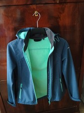 Icepeak Damenjacke Gr.38, gebraucht , blau und grün