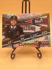 2025 Bowman Draft Draft Night Refractor Kayson Cunningham Diamondbacks /250