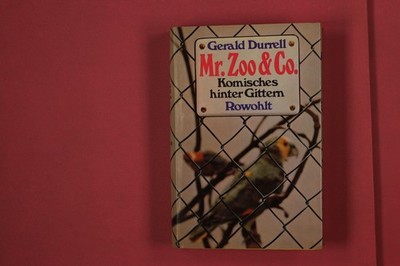 319272 Gerald Durrell MR. ZOO & CO. Rowohlt Komisches hinter Gittern HC