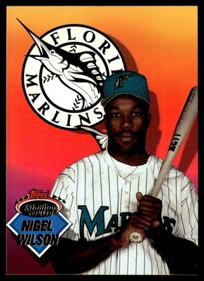 1993 Stadium Club Florida Marlins Nigel Wilson #4